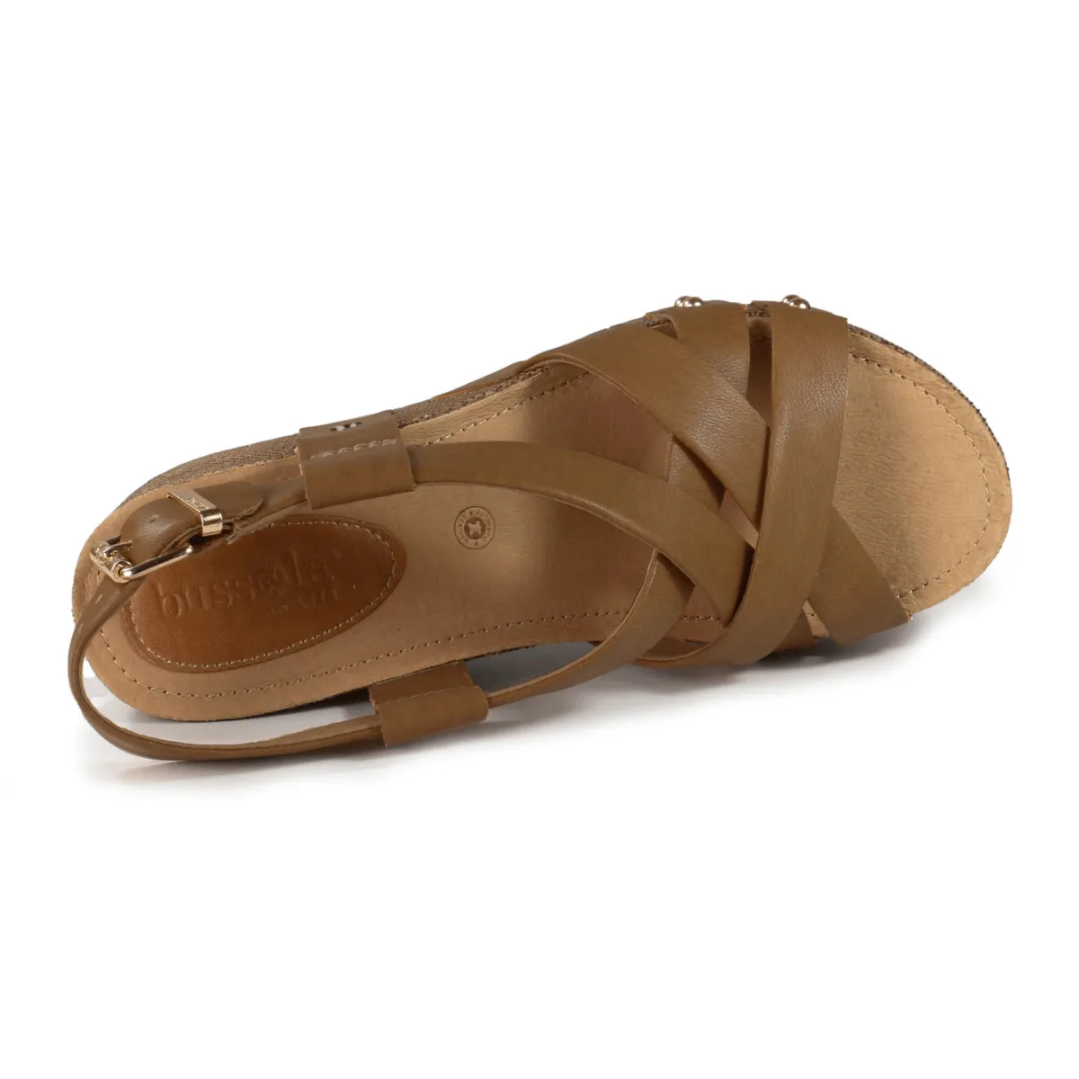Bussola Women's Formentera Felipa Camel Leather