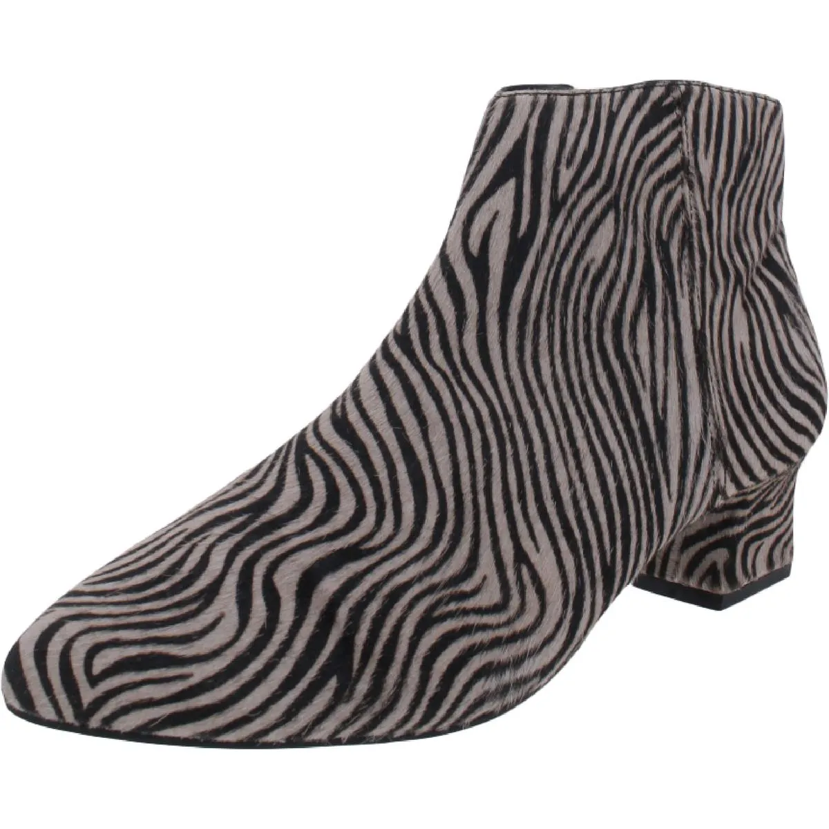 Camden Womens Leather Pointed Toe Ankle Boots