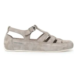 Candice Cooper Women's Rock T-Bar Fisherman Slate Velvet Suede