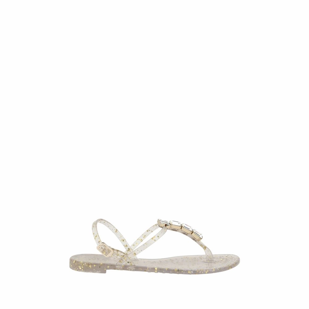 Casadei Swarovski Jelly Women's Sandals