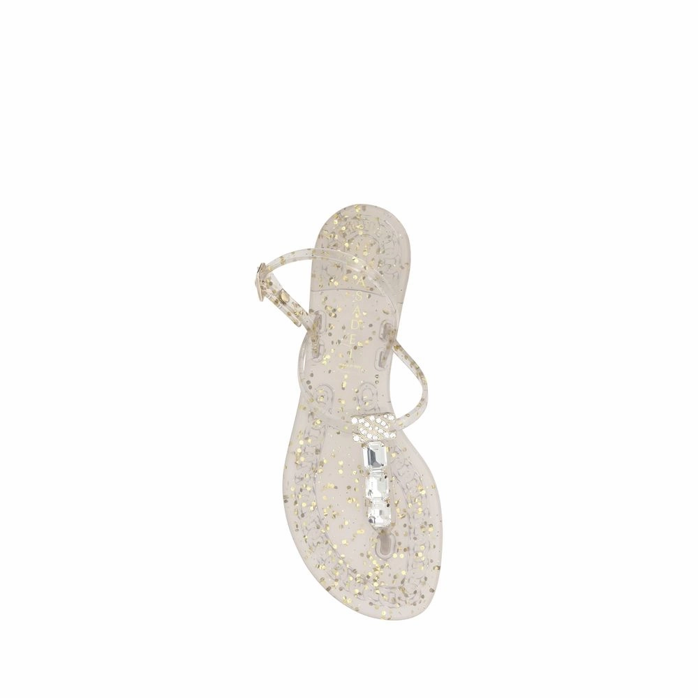 Casadei Swarovski Jelly Women's Sandals