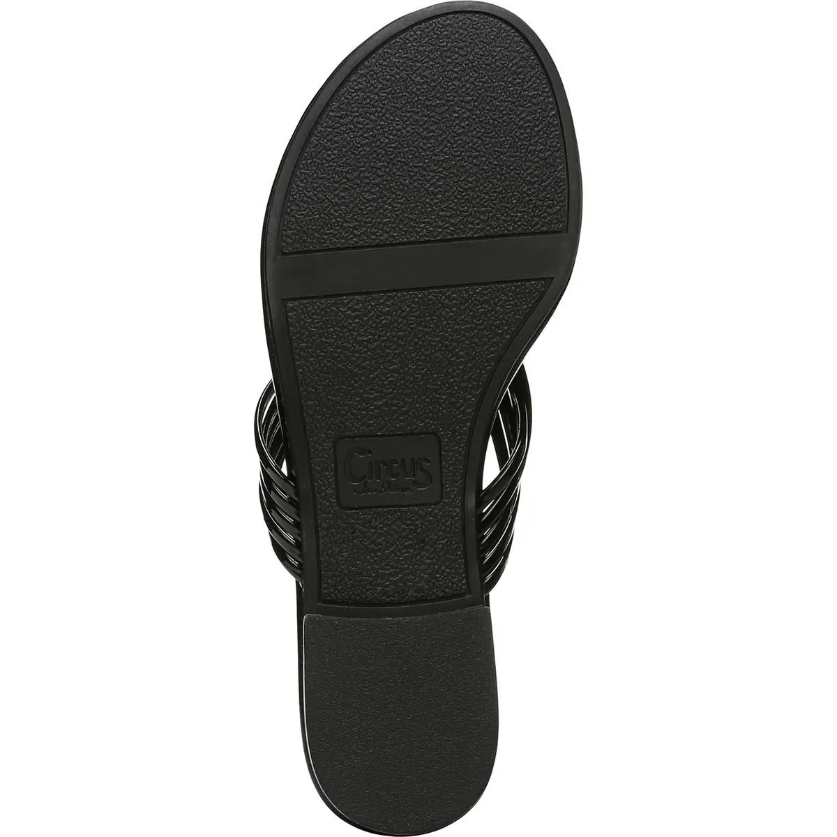 Cassiana Womens Patent Slip On Flip-Flops