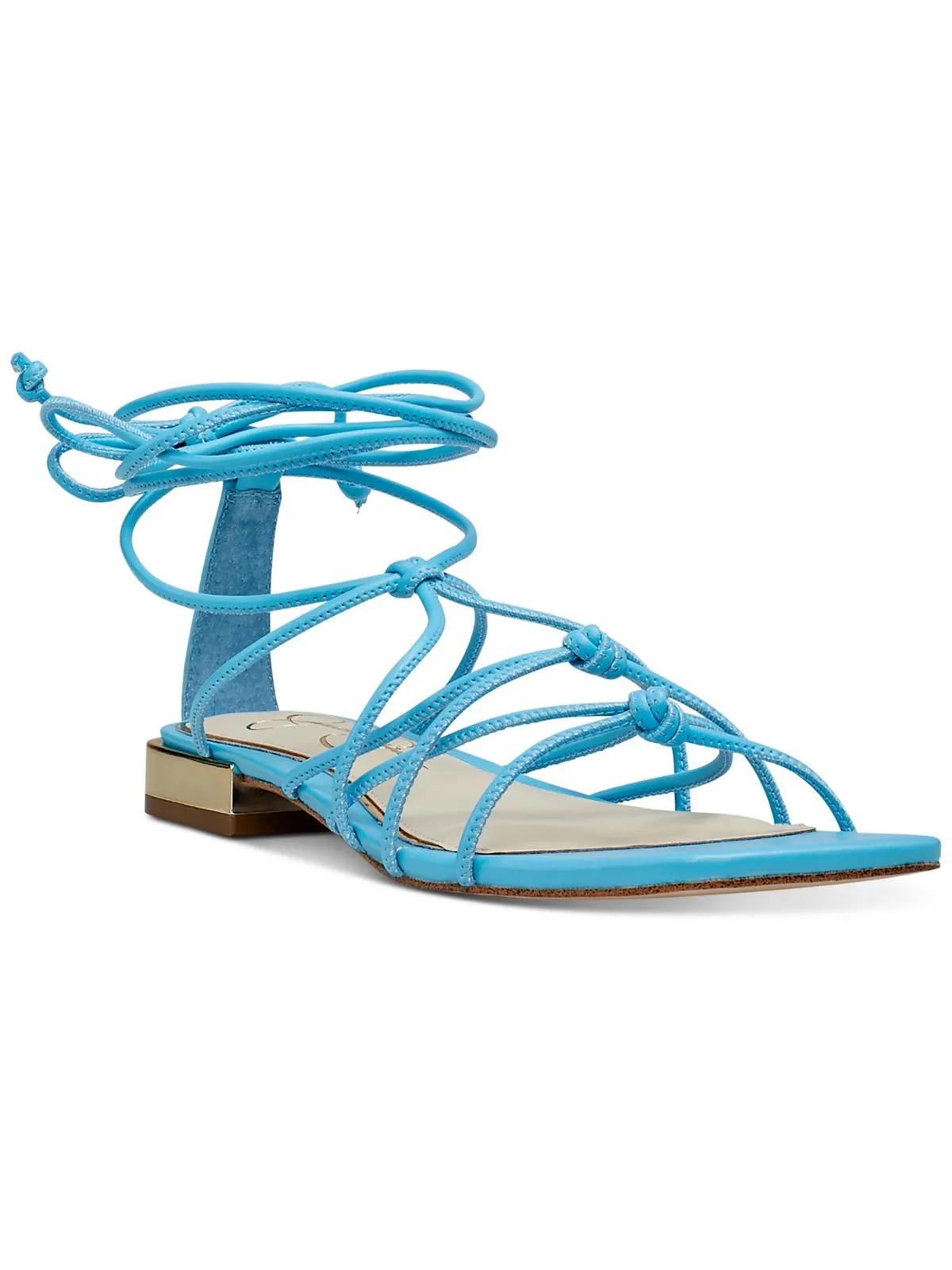 CHASCA Womens Manmade Square toe Gladiator Sandals