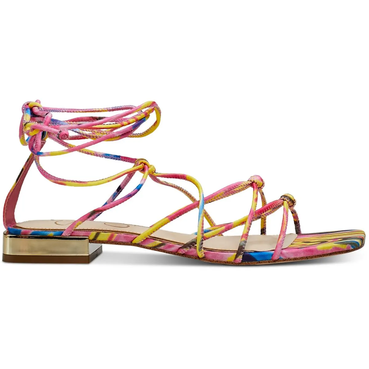 CHASCA Womens Manmade Square toe Gladiator Sandals