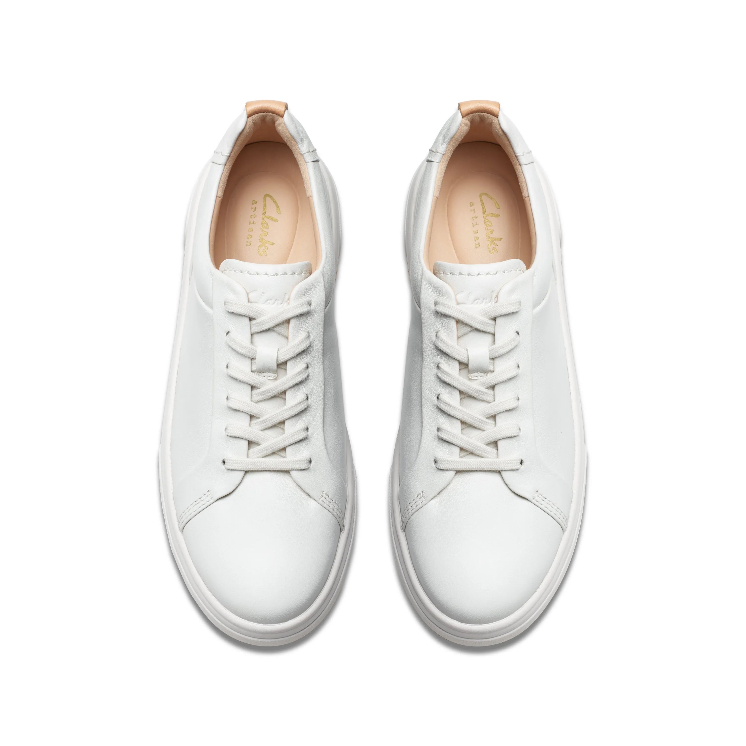 Clarks Hollyhock Walk Off White Leather