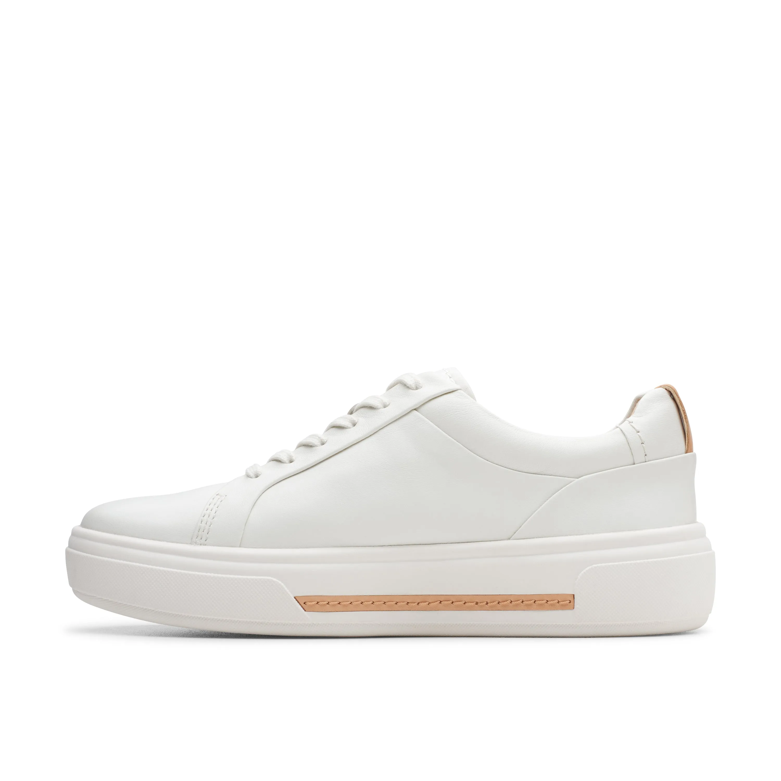 Clarks Hollyhock Walk Off White Leather