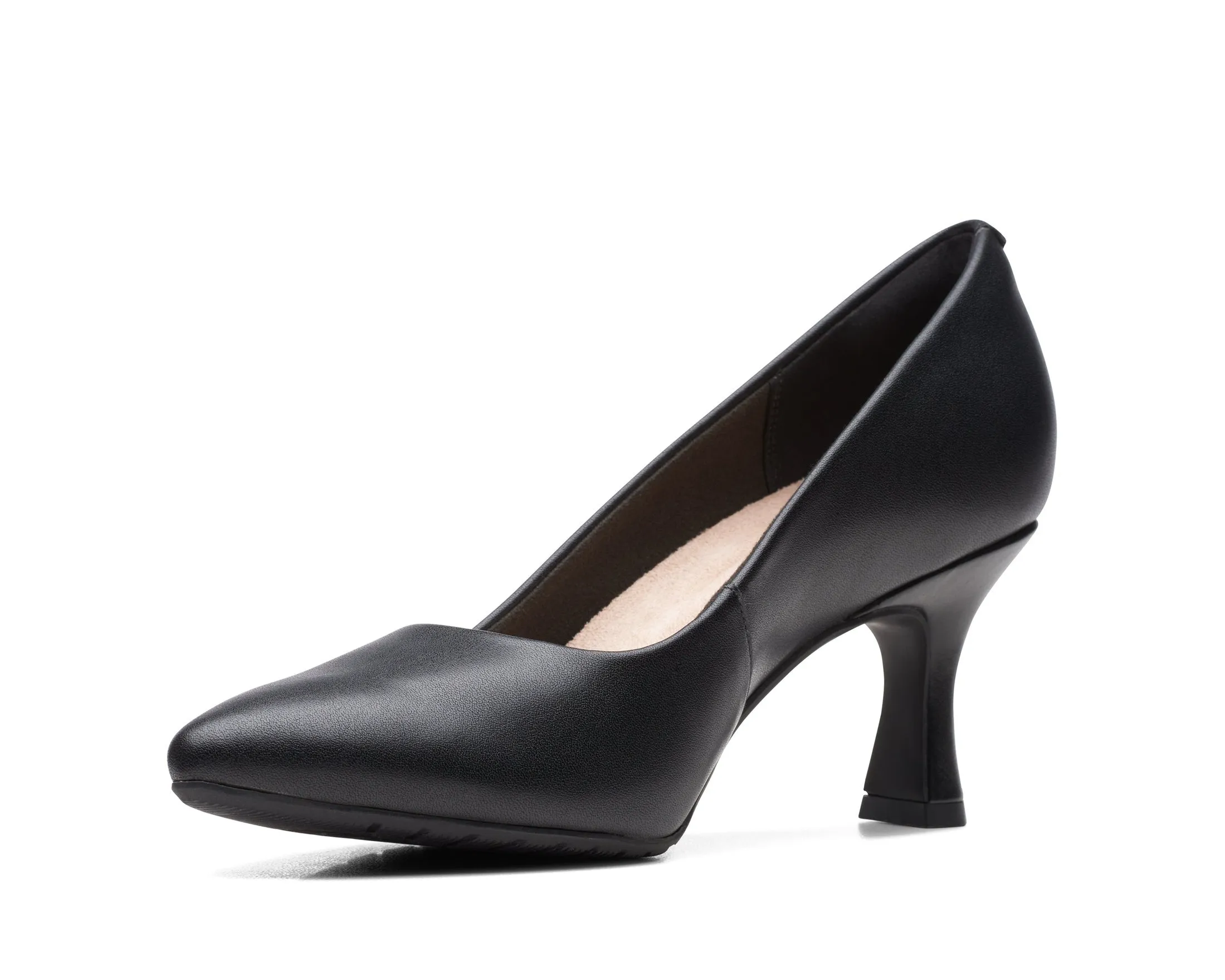 Clarks Kataleyna Gem Black Leather