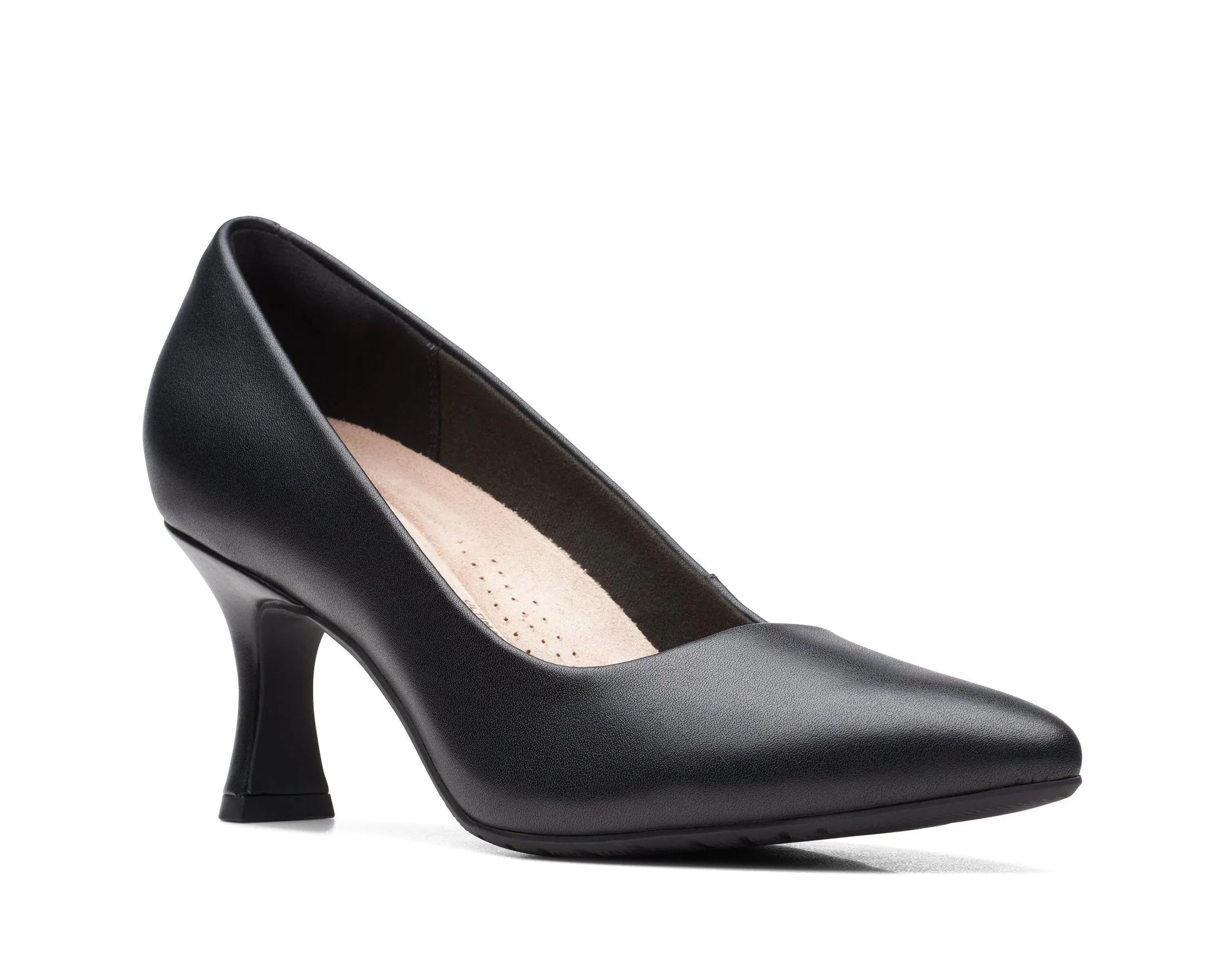 Clarks Kataleyna Gem Black Leather