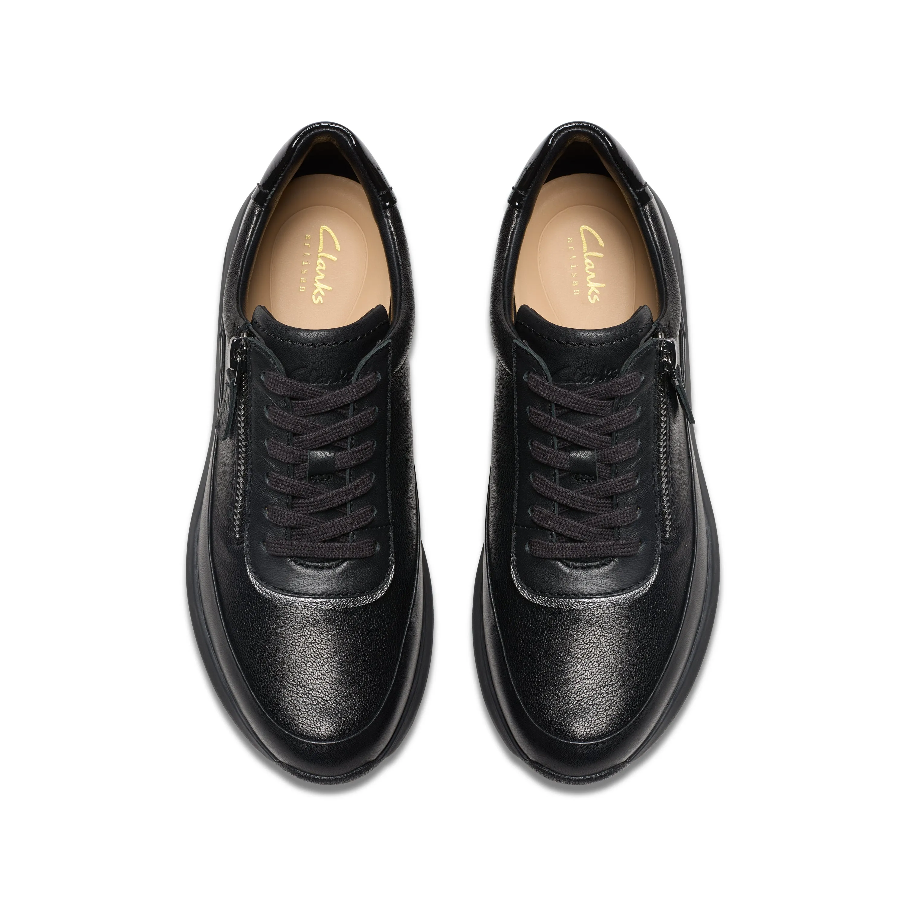 Clarks Tivoli Zip Black