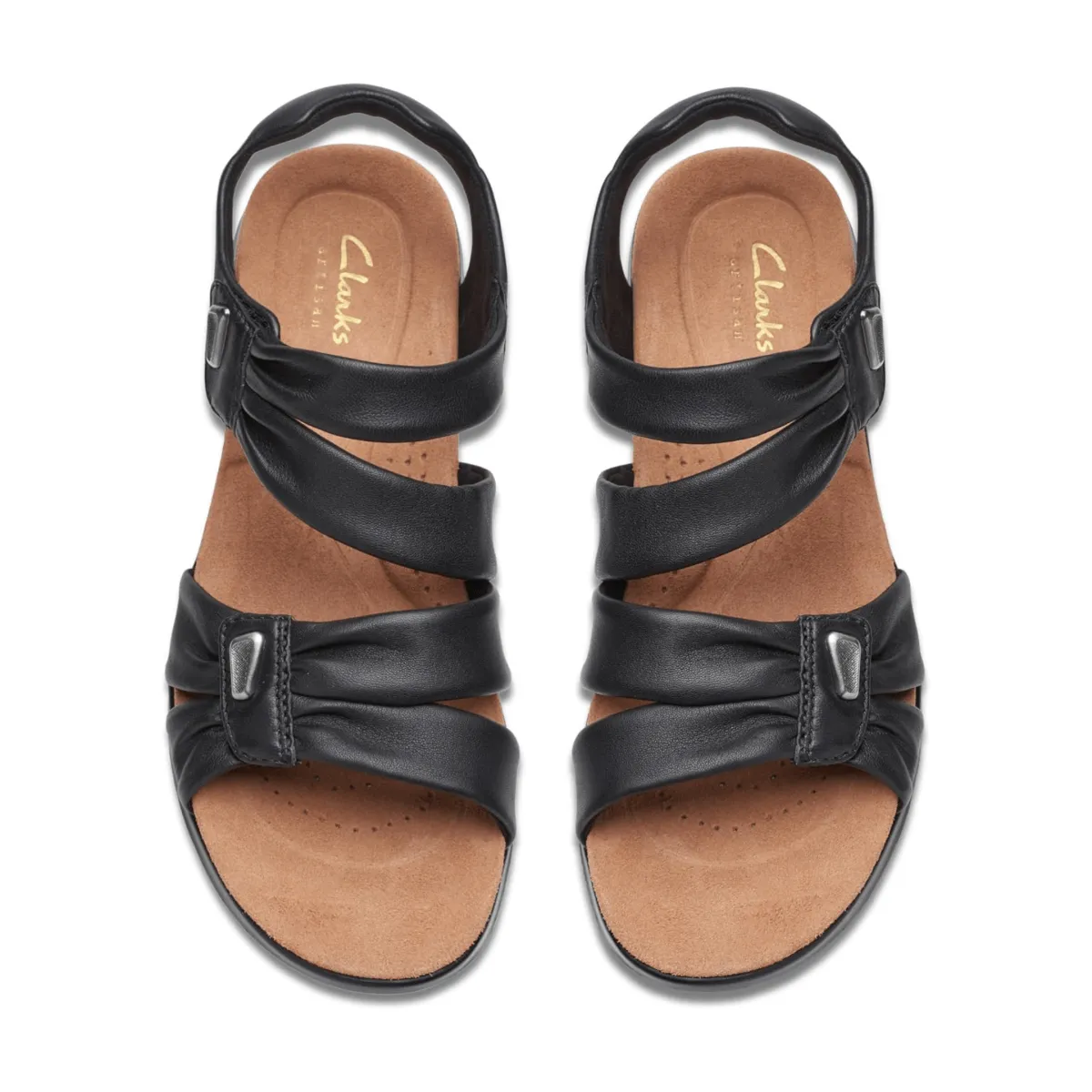 Clarks Women's Kitly Ave Black Leather