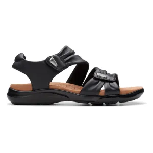 Clarks Women's Kitly Ave Black Leather