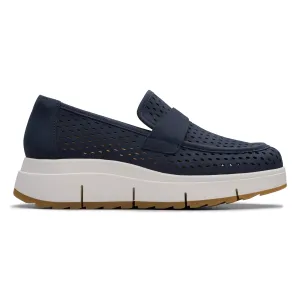 Clarks Women's Loriini Edge Navy Nubuck