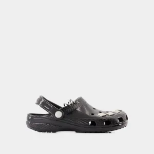 Classic Studded Sandals - Crocs - Synthetic - Black
