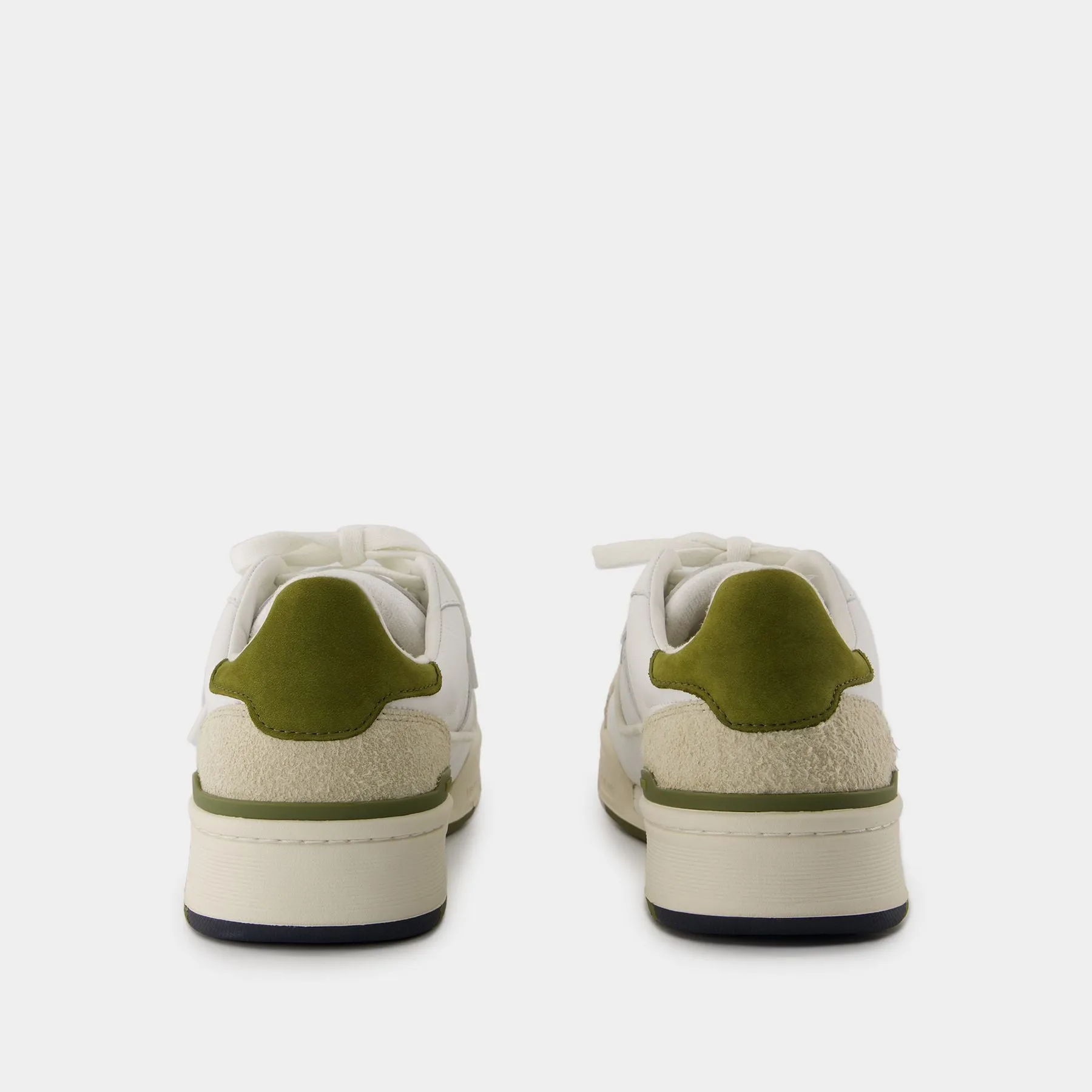 Clay Sneakers - Axel Arigato - Leather - White/Green