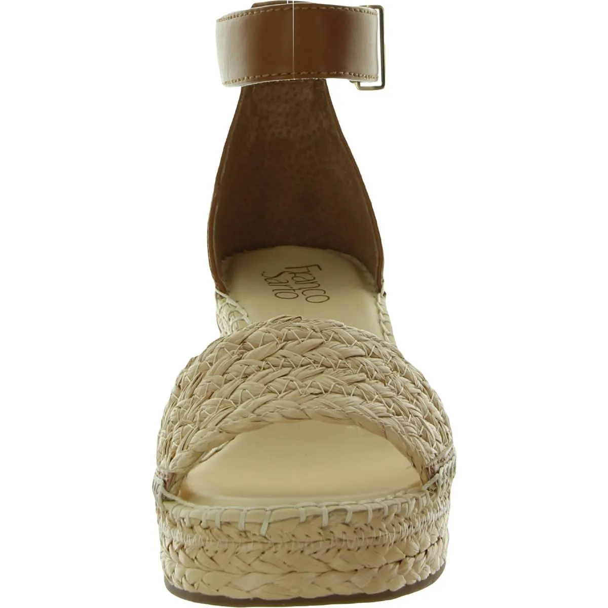 Clemens 5 Womens Ankle Strap Espadrille Wedge Sandals