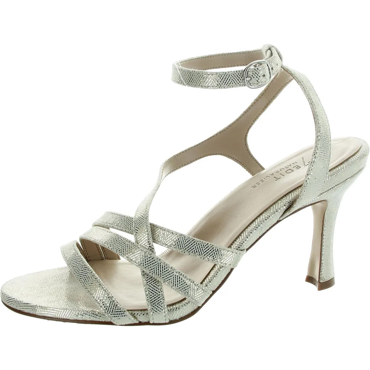 Colette Womens Strappy Leather Ankle Strap