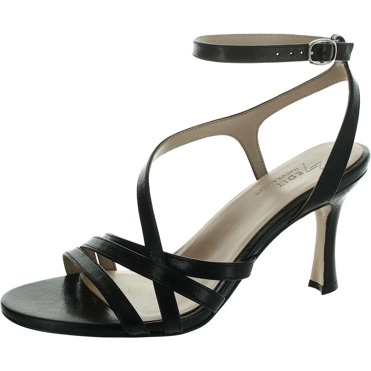 Colette Womens Strappy Leather Ankle Strap