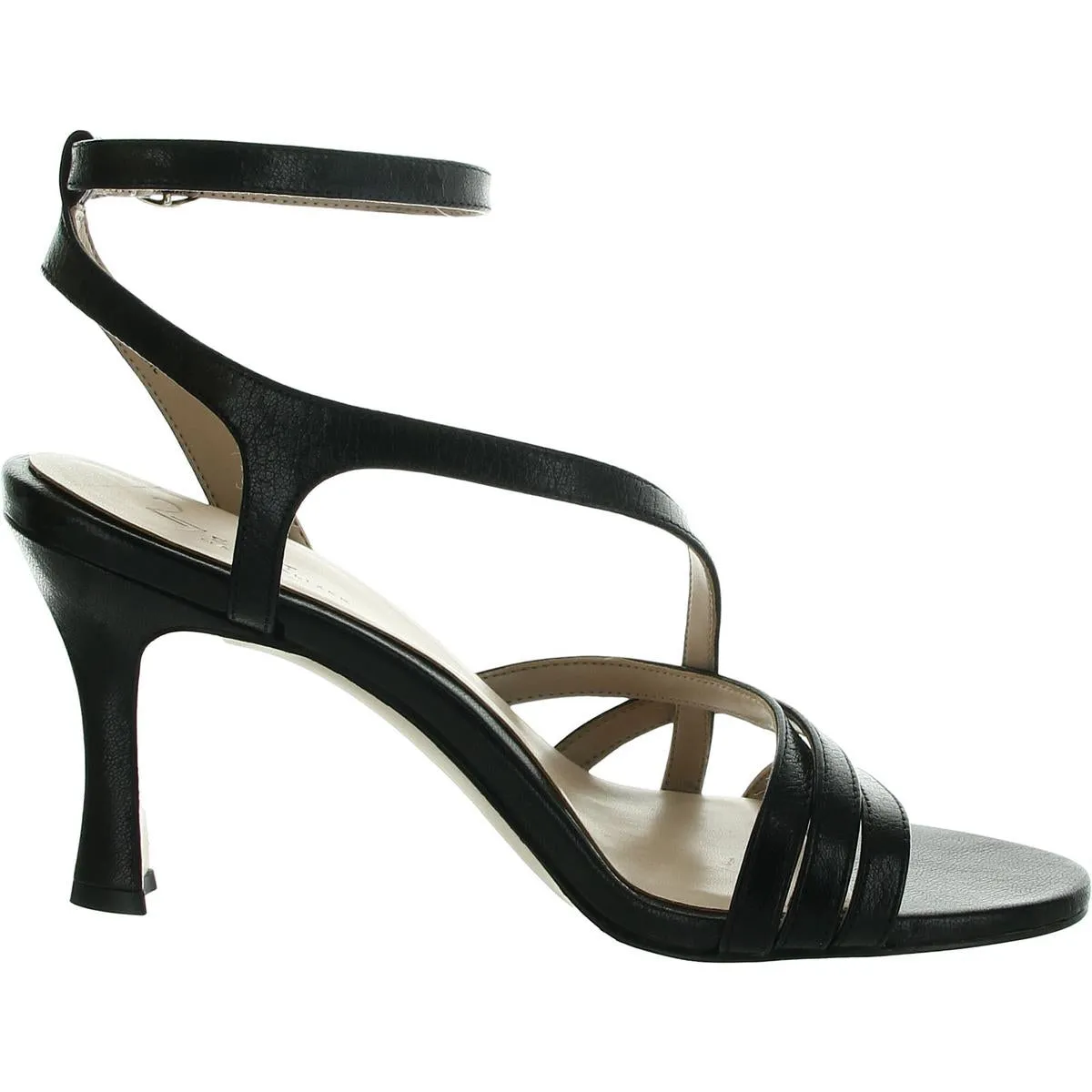 Colette Womens Strappy Leather Ankle Strap