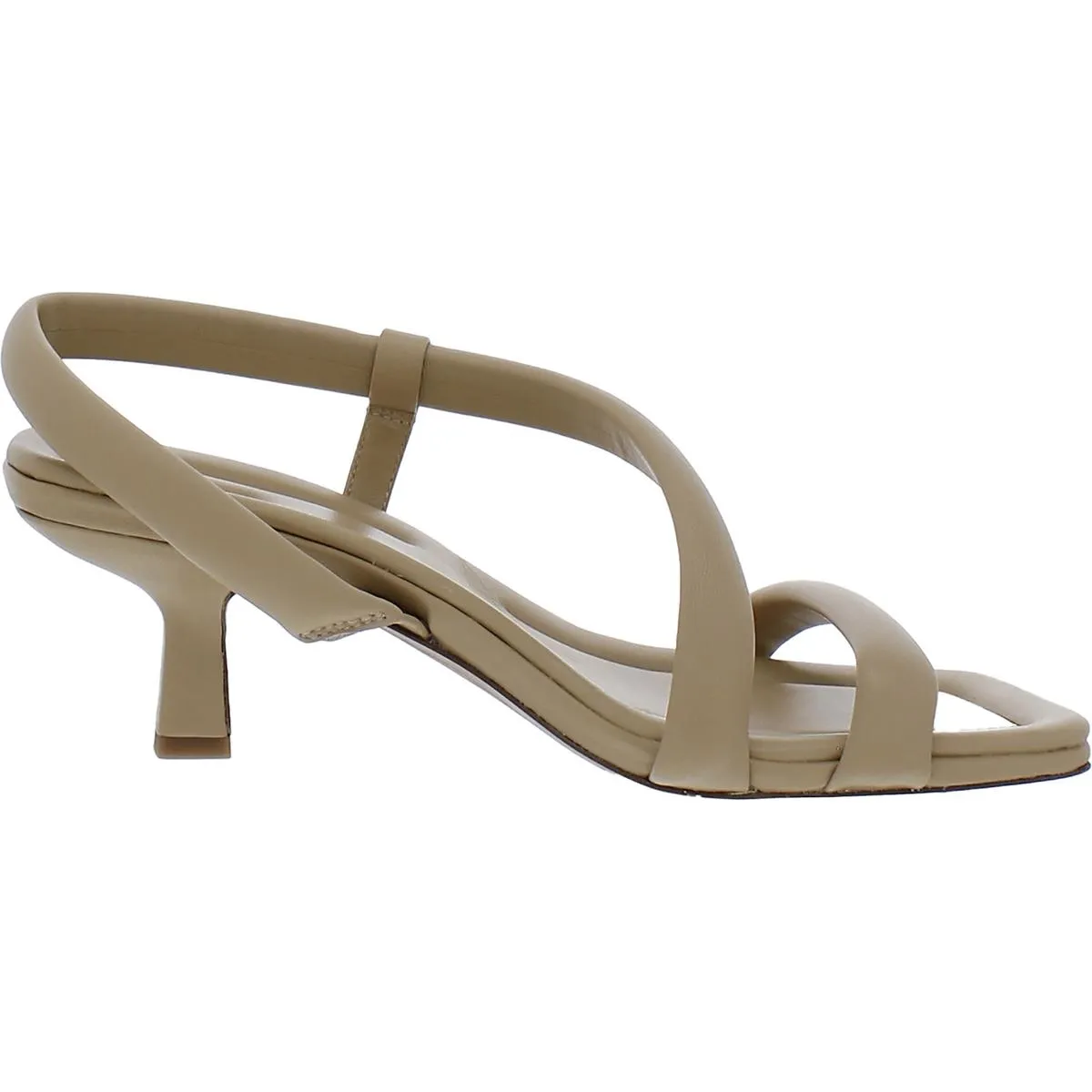Coline Womens Leather Strappy Slingback Sandals