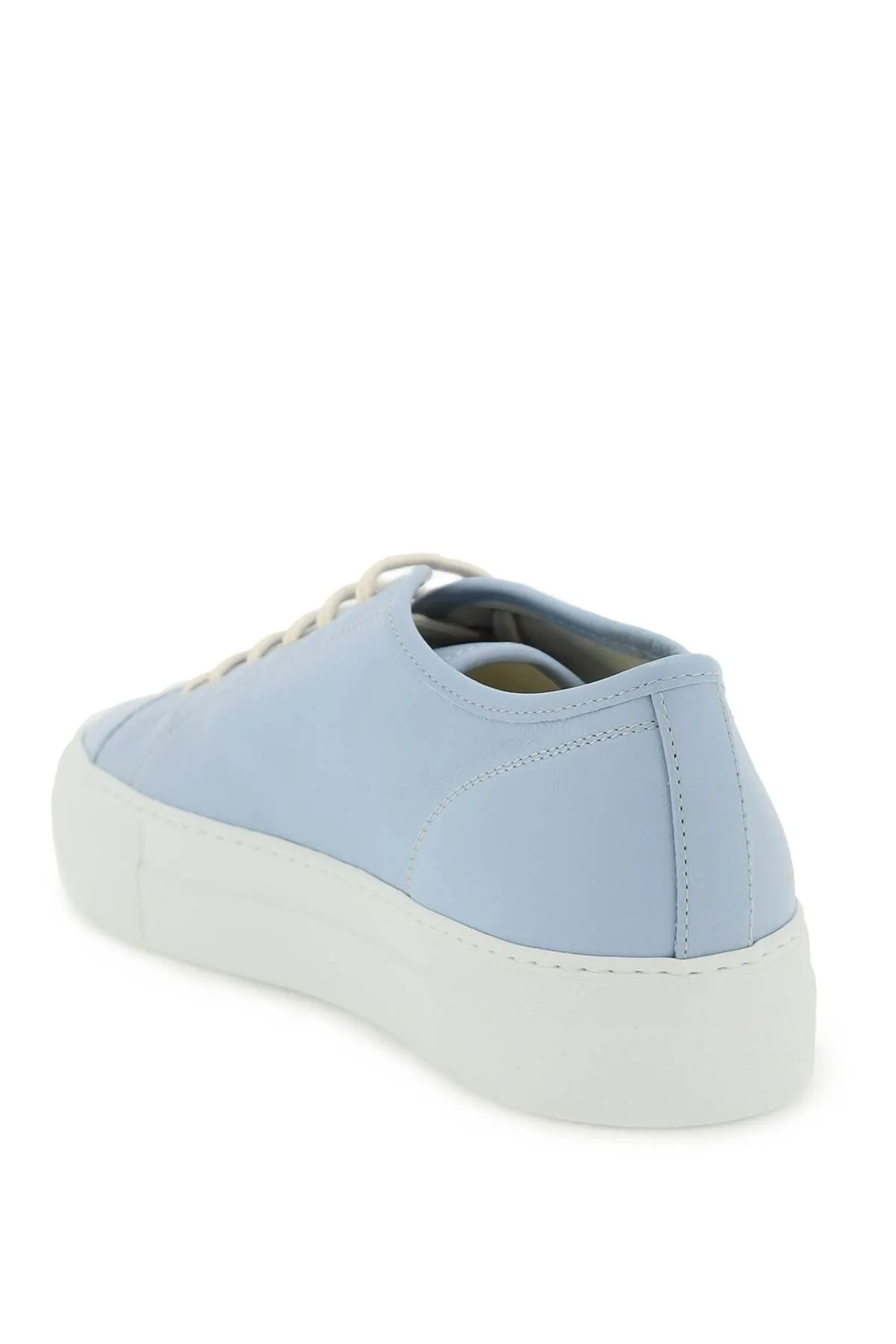 Common projects leather tournament low super sneakers