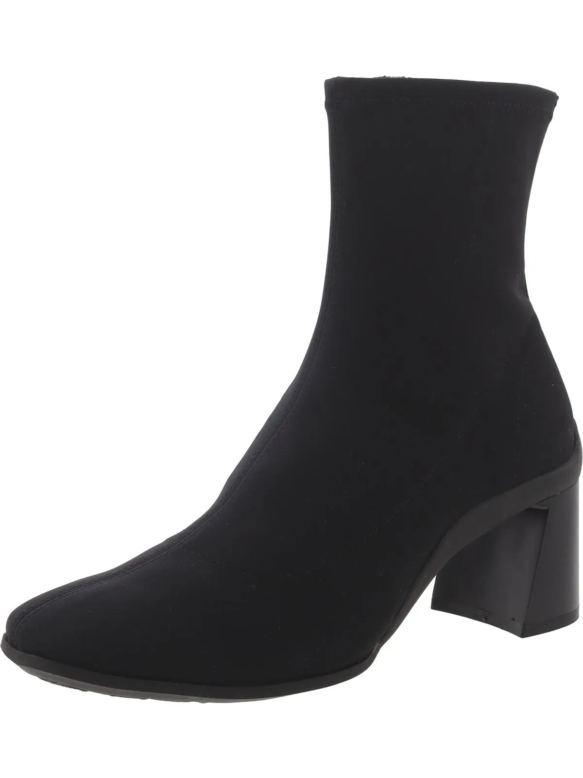 CORINDA Womens Block heel Form fitting Mid-Calf Boots