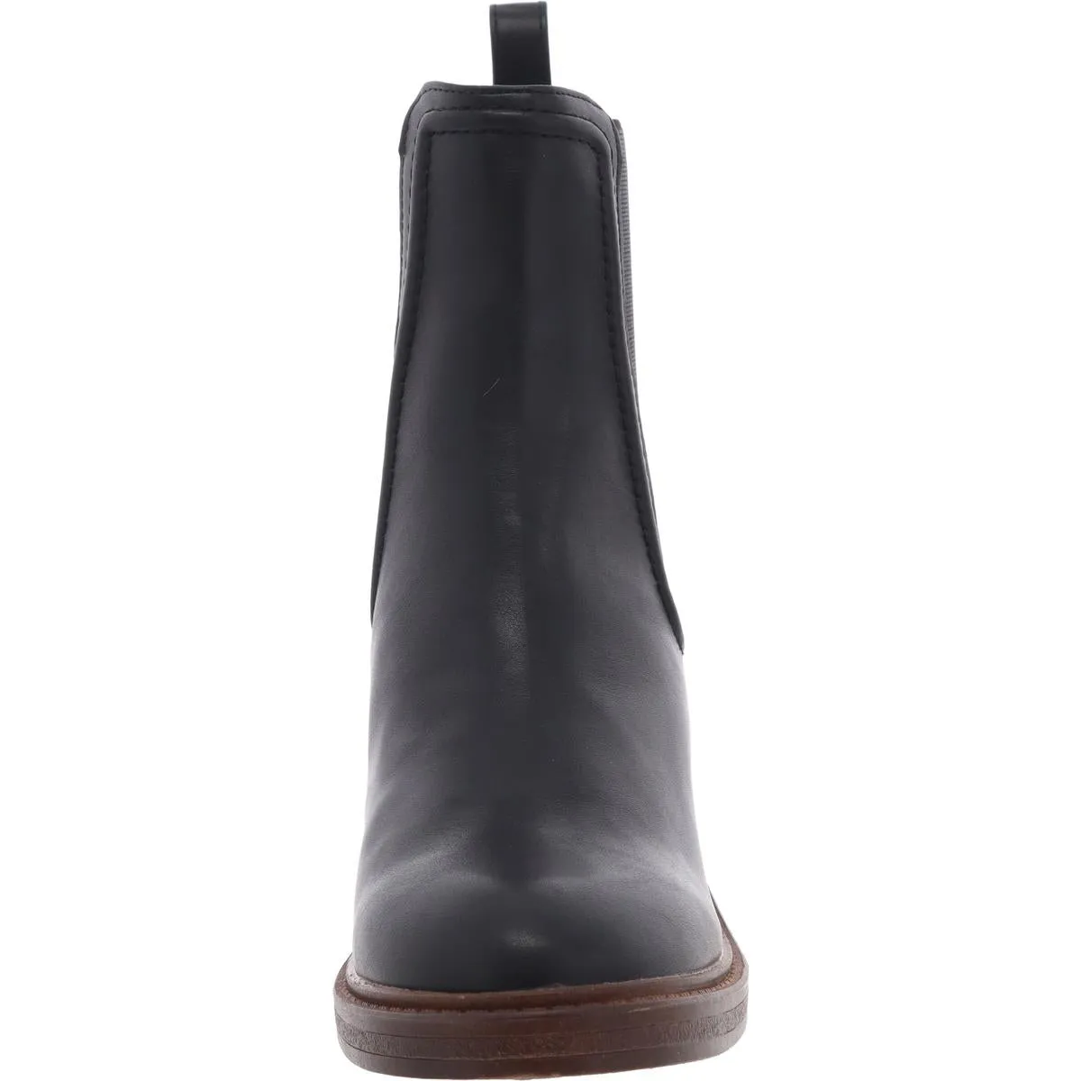 Curtsy Womens Suede Pull On Chelsea Boots