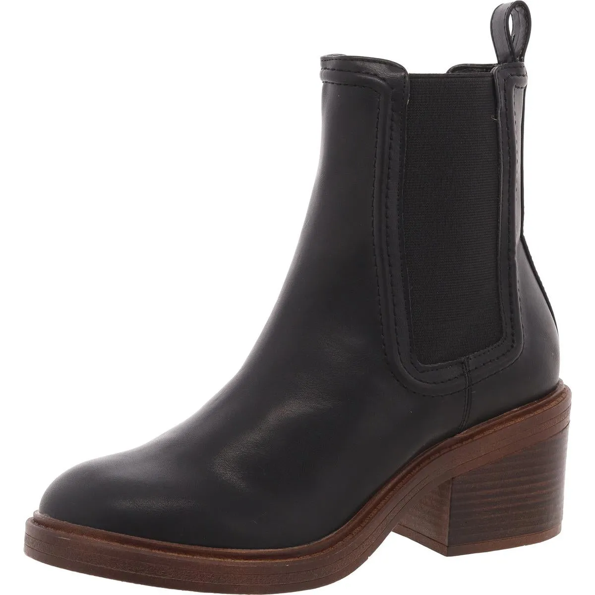 Curtsy Womens Suede Pull On Chelsea Boots