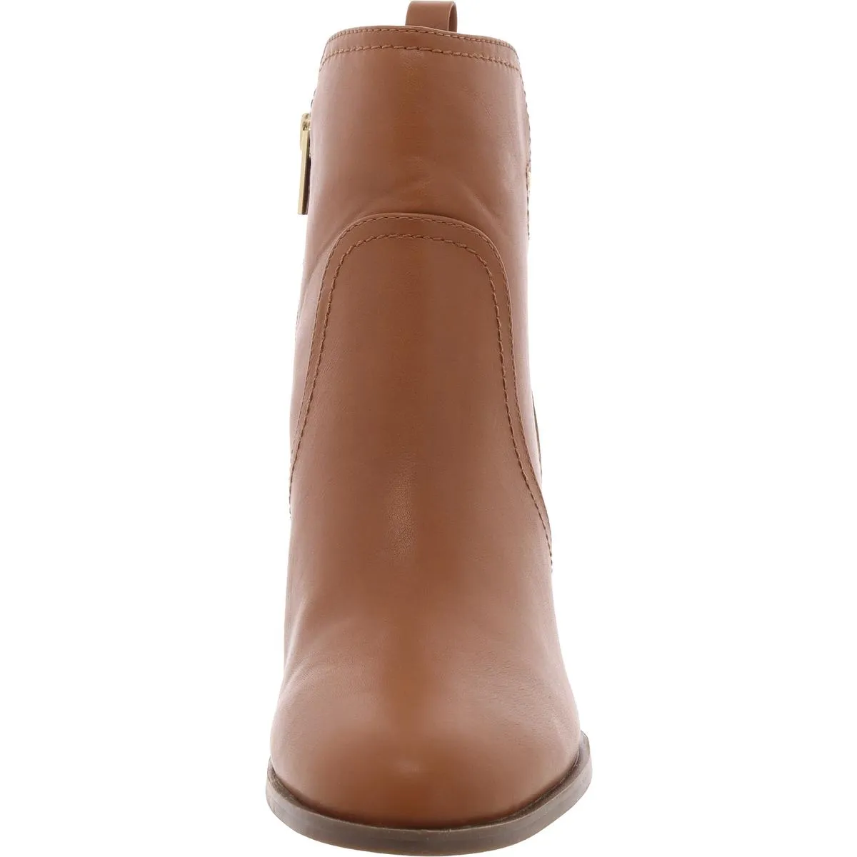 DACIEE Womens Faux Leather Zipper Ankle Boots
