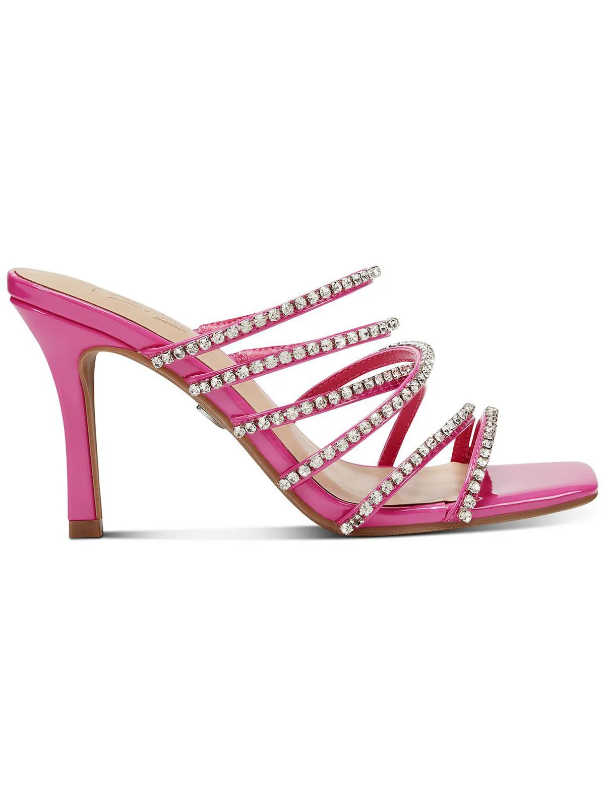 Dahlia Womens Rhinestone Embellished Heels