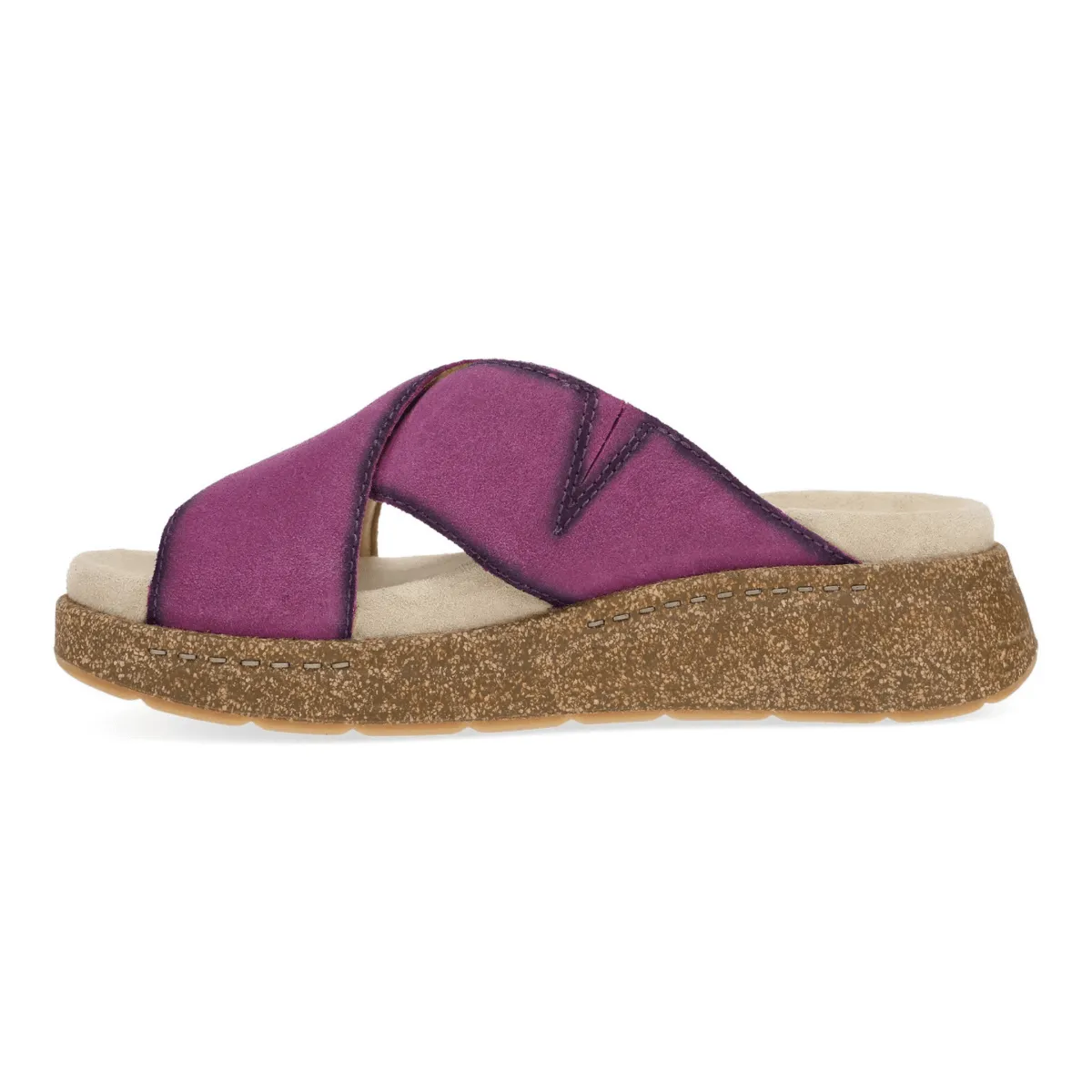 Dansko Women's Bridget Plum Burnished Suede