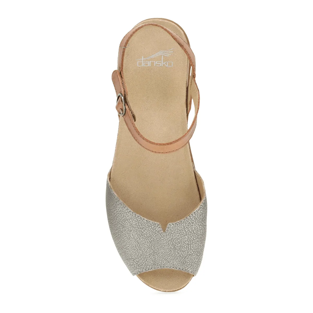 Dansko Women's Cass Platino/Tan Leather