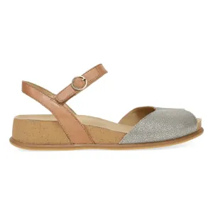 Dansko Women's Cass Platino/Tan Leather