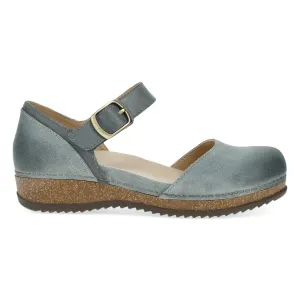 Dansko Women's Mae Denim Burnished Suede