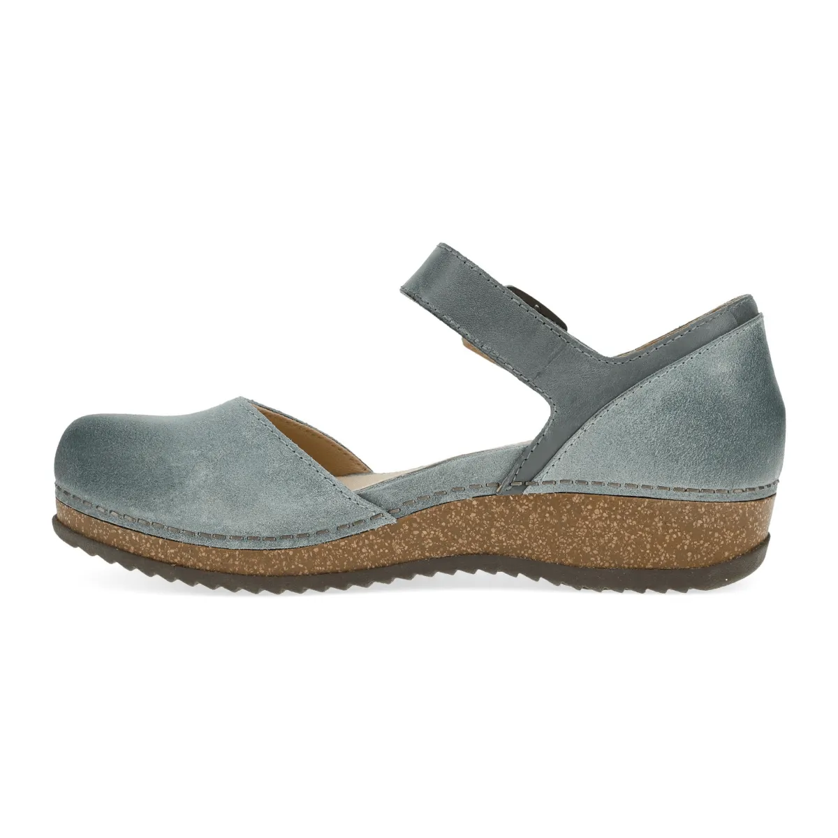 Dansko Women's Mae Denim Burnished Suede