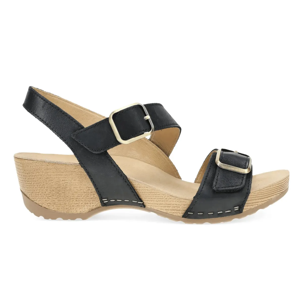 Dansko Women's Trinity Black Burnished Nubuck
