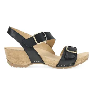 Dansko Women's Trinity Black Burnished Nubuck