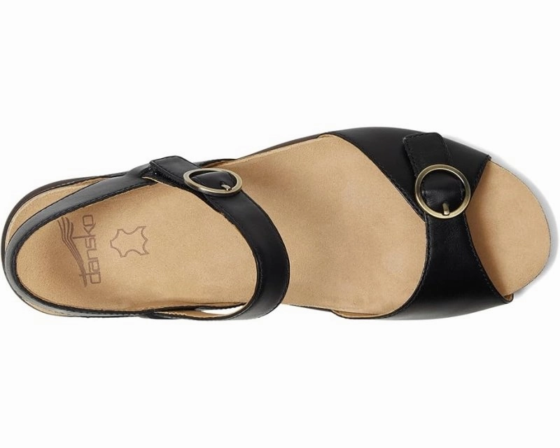 Dansko Women's Candace - Black Burnished Nappa