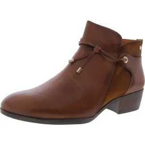Daroca Womens Leather Zipper Riding Boots