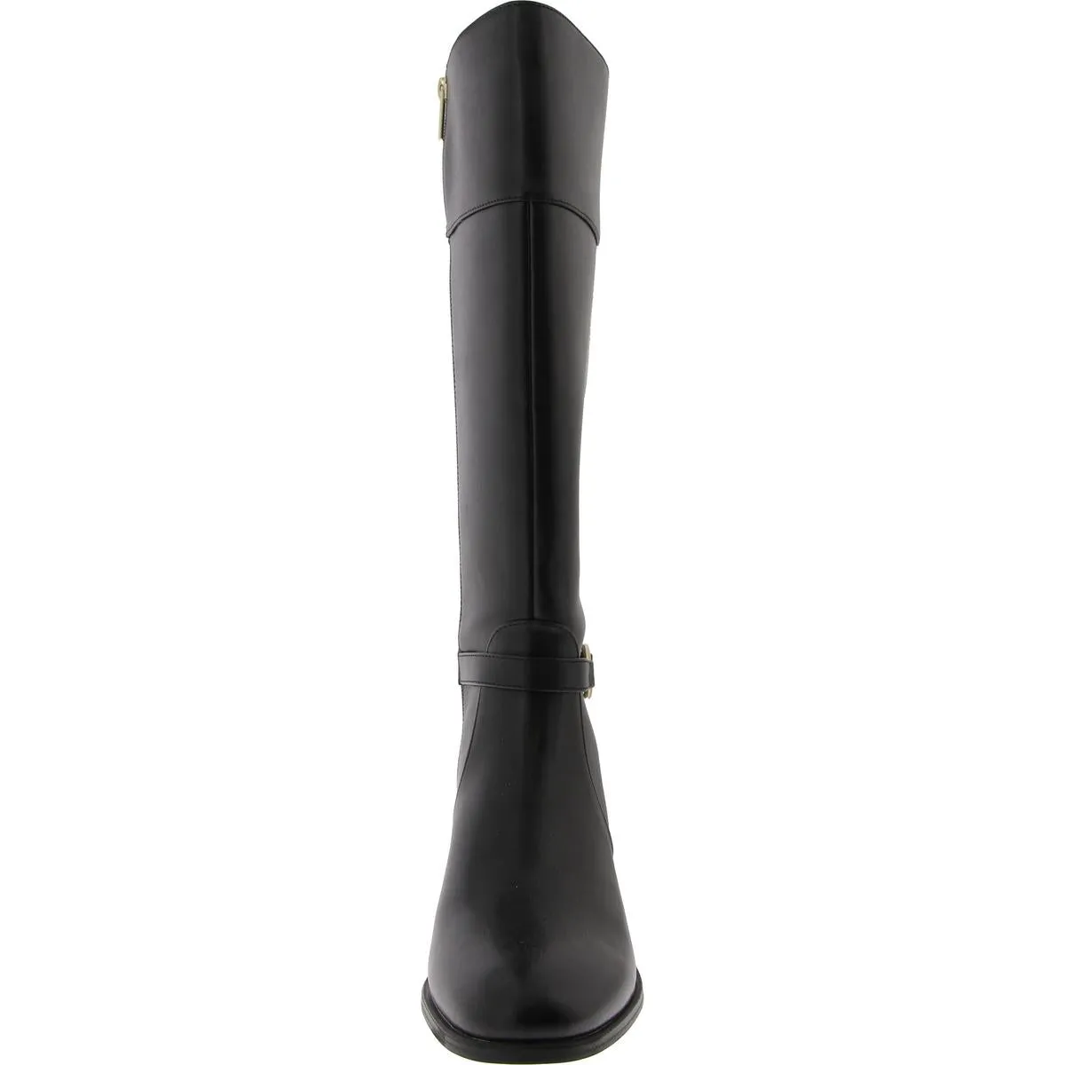 Dennie 3 Womens Faux Leather Wide Calf Knee-High Boots