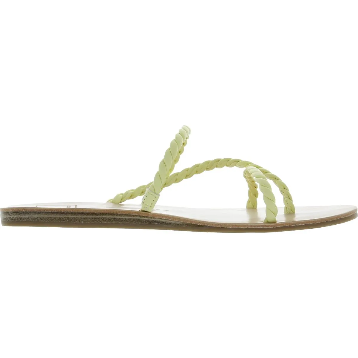 Dexla Womens Strappy Flat Slide Sandals