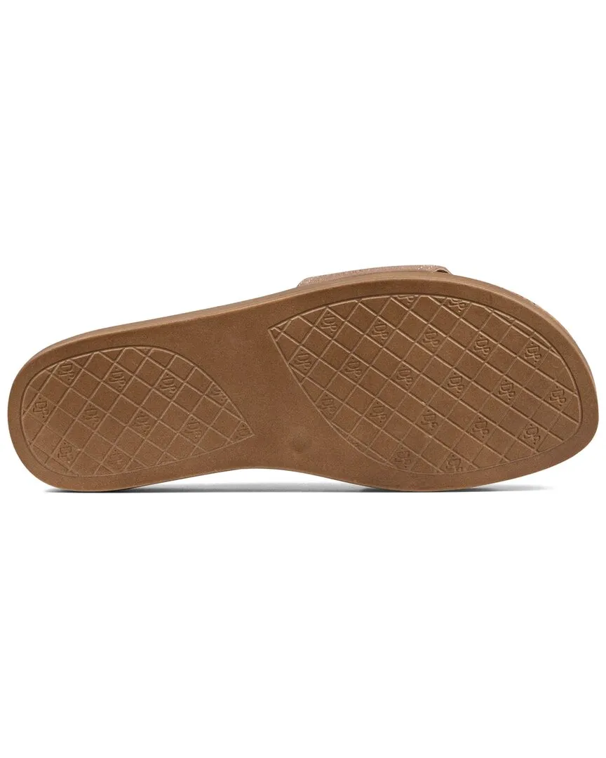 Donald Pliner Farrahspan Leather Wedge Sandal