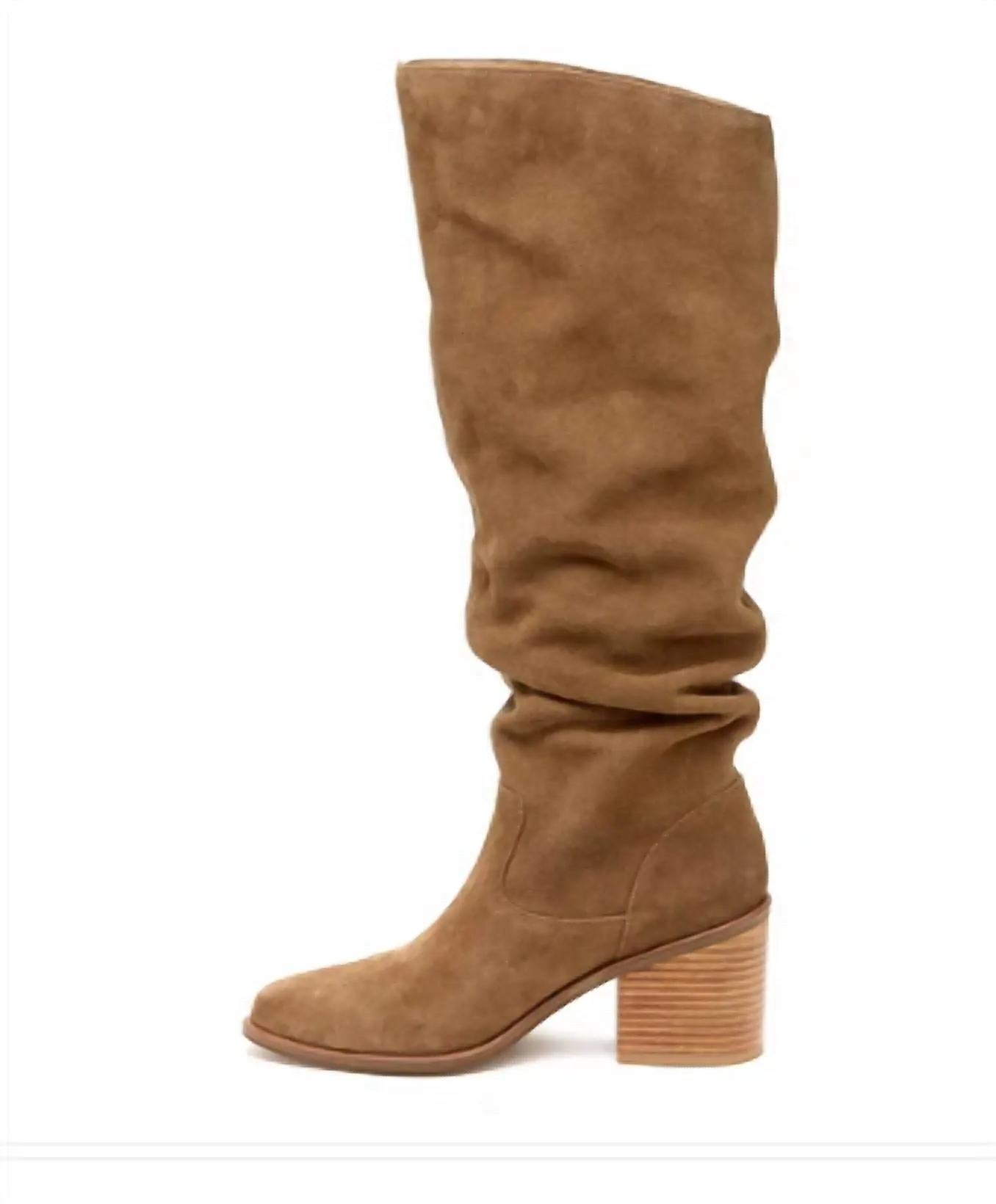 Easton Armadillo Suede Slouchy Boots