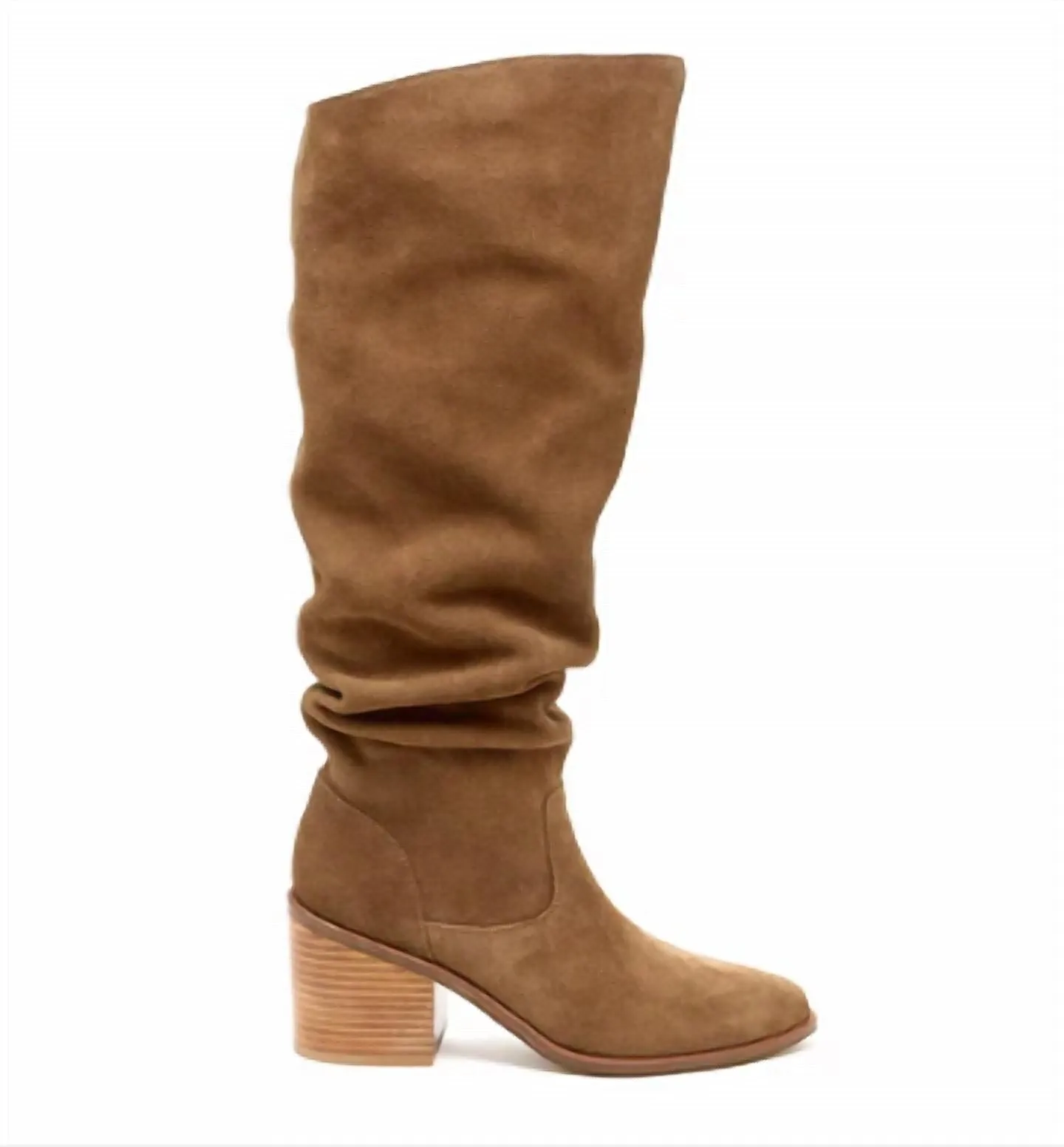 Easton Armadillo Suede Slouchy Boots