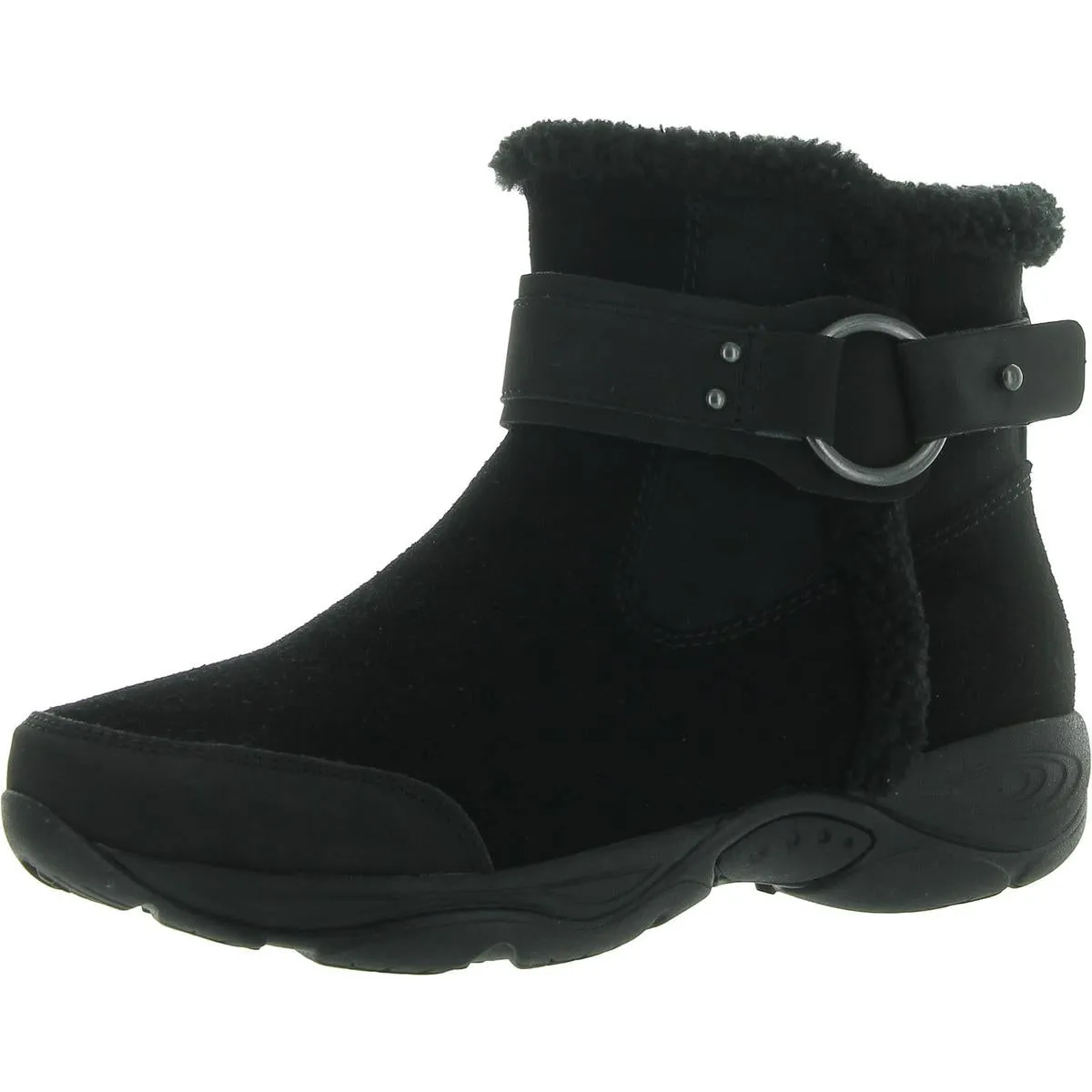 Elinor Womens Suede Faux Fur Lined Winter & Snow Boots
