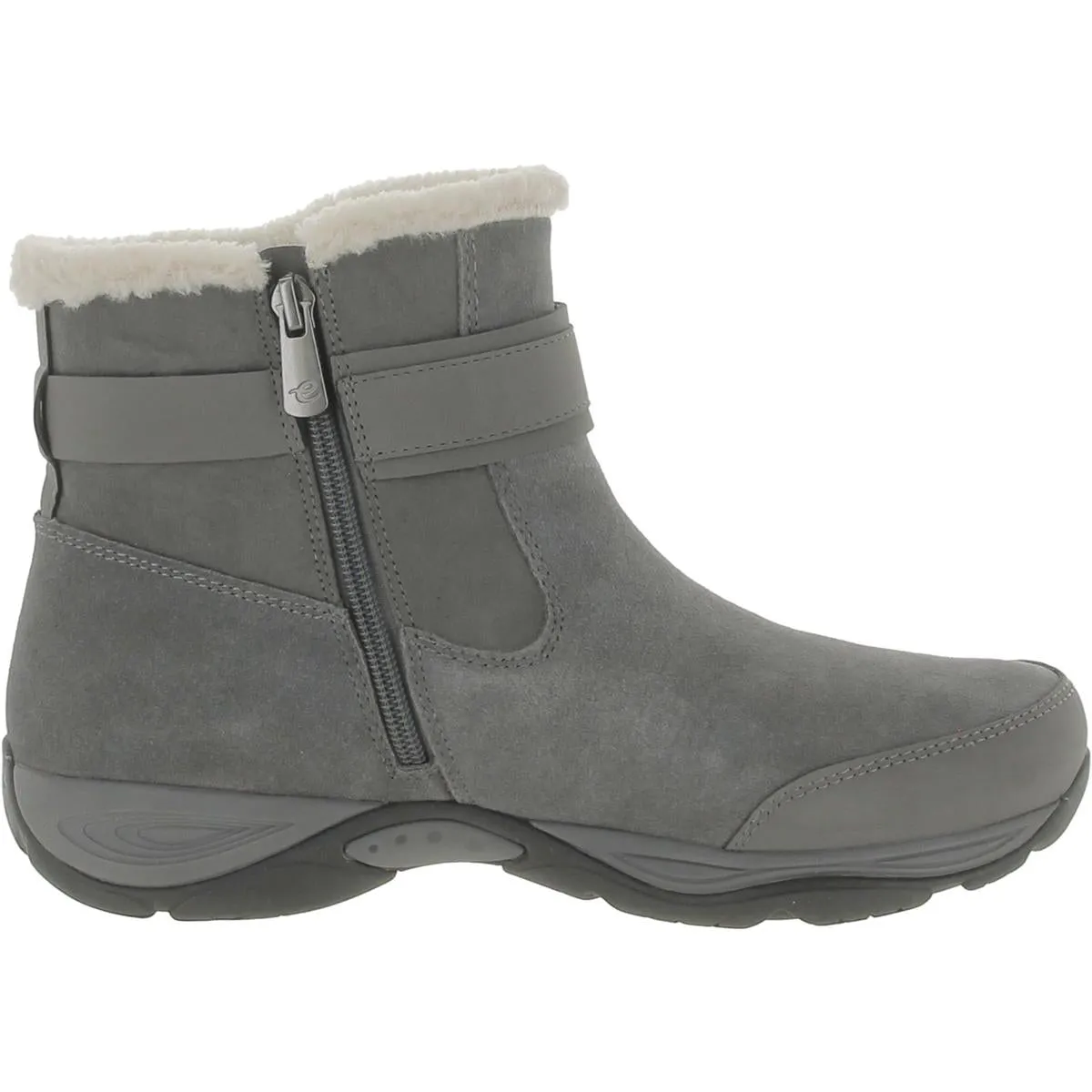 Elinor Womens Suede Faux Fur Lined Winter & Snow Boots