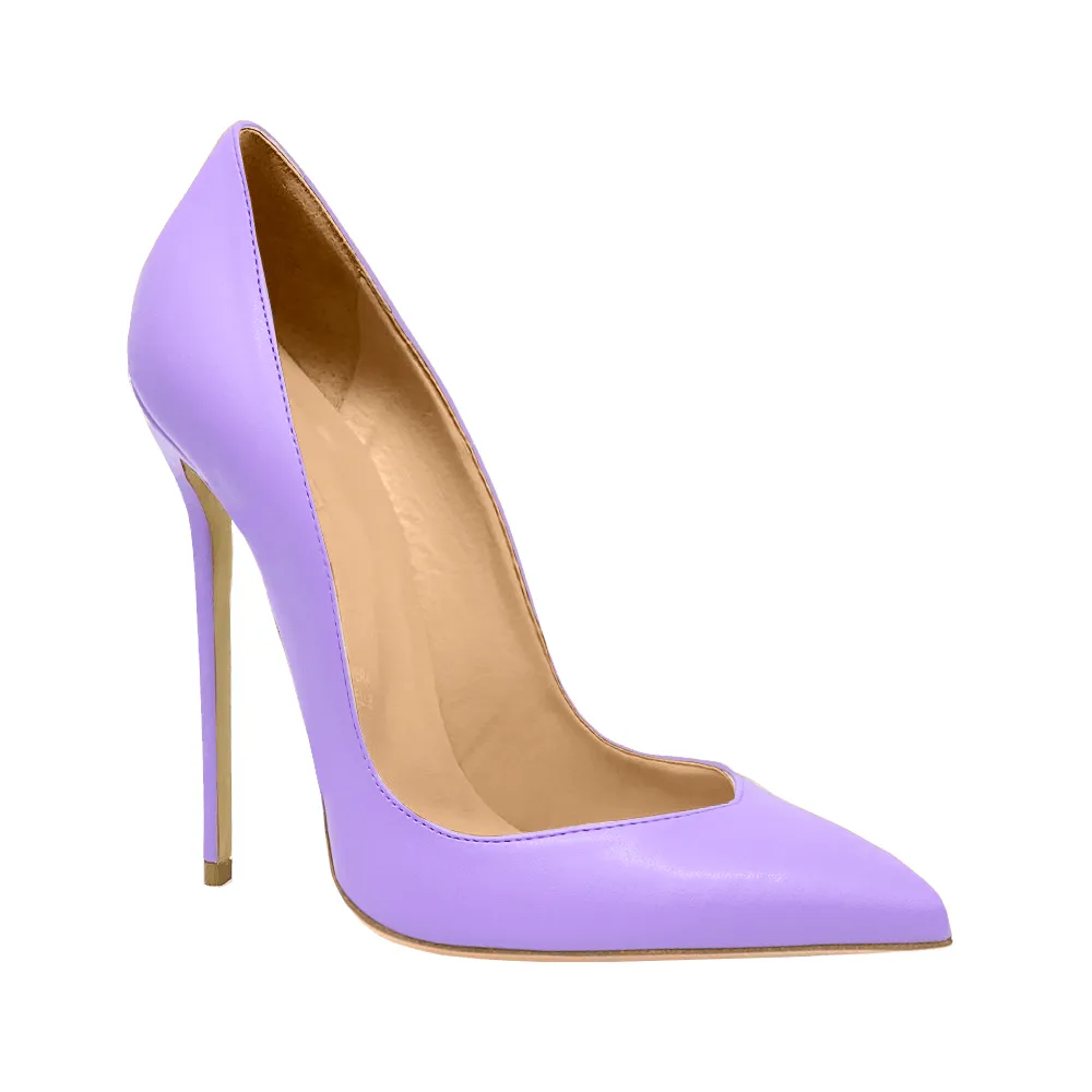 ELLEN LEATHER LILAC