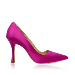 EMMA SATIN FUCHSIA