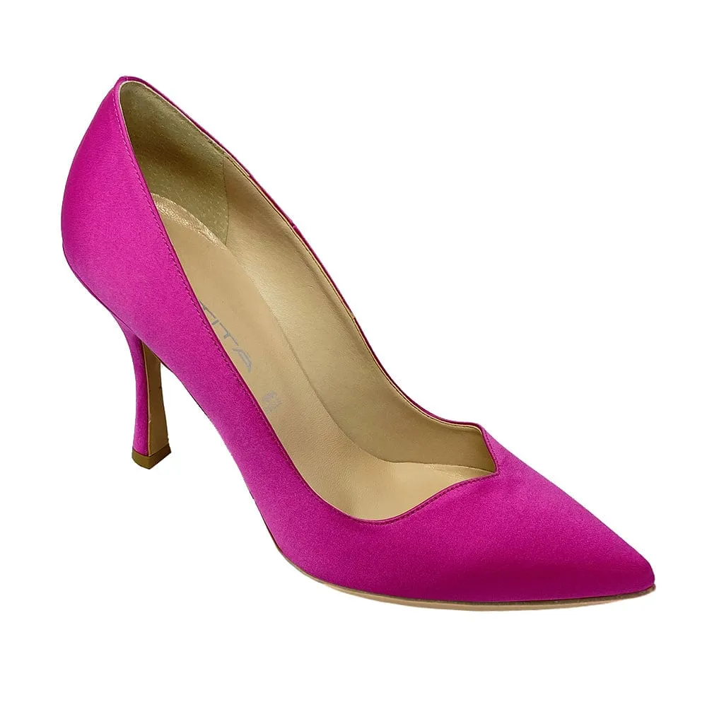 EMMA SATIN FUCHSIA