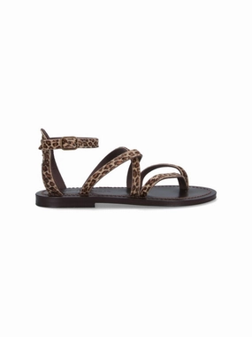 Epicure' Flip Flops  Leopard Print