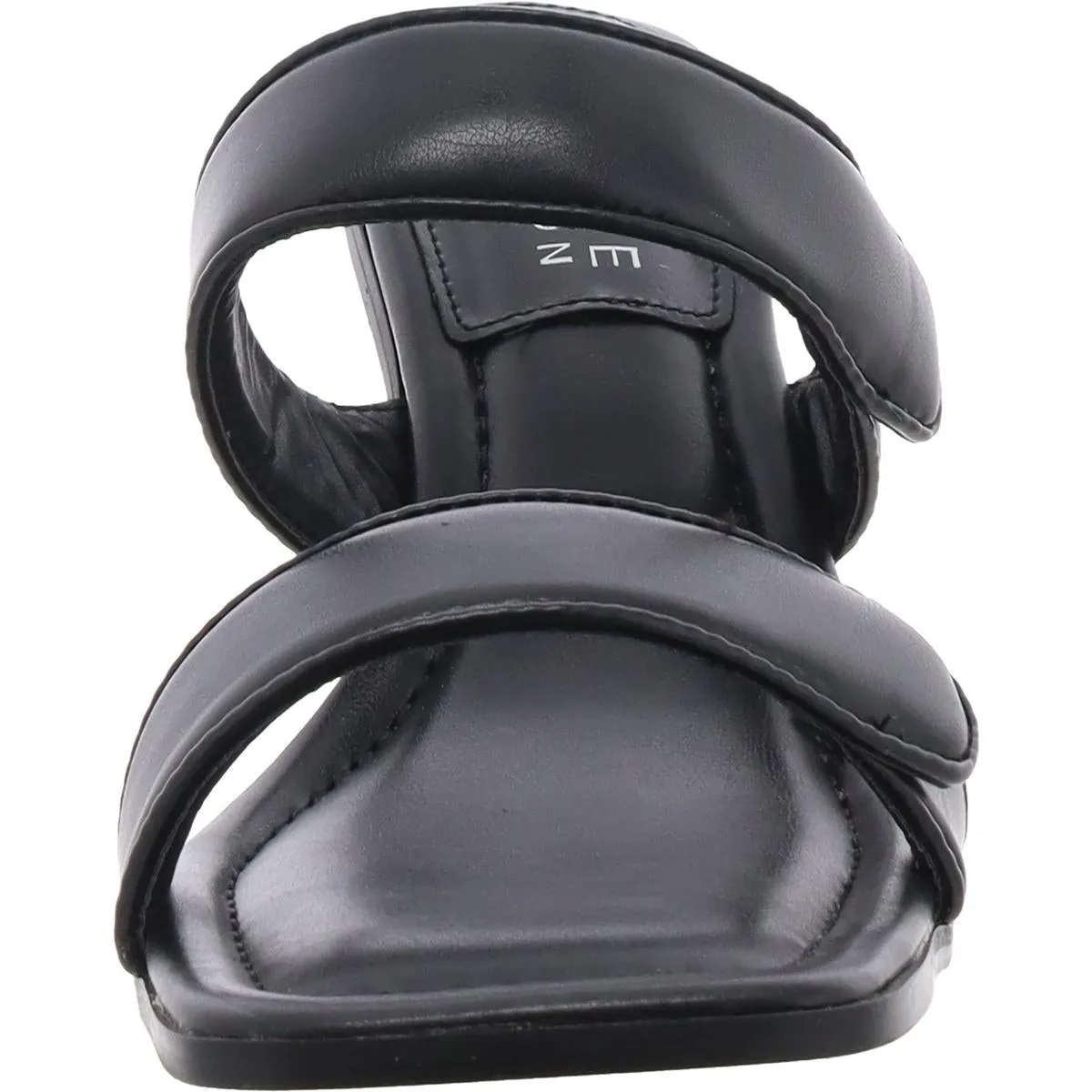 Essey Womens Faux Leather q Slide Sandals